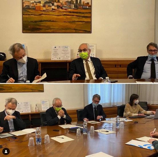 Immagine Presentation to the press of the Chamber of Commerce's call for tenders for the digitalisation of micro, small and medium-sized enterprises in Treviso and Belluno.
