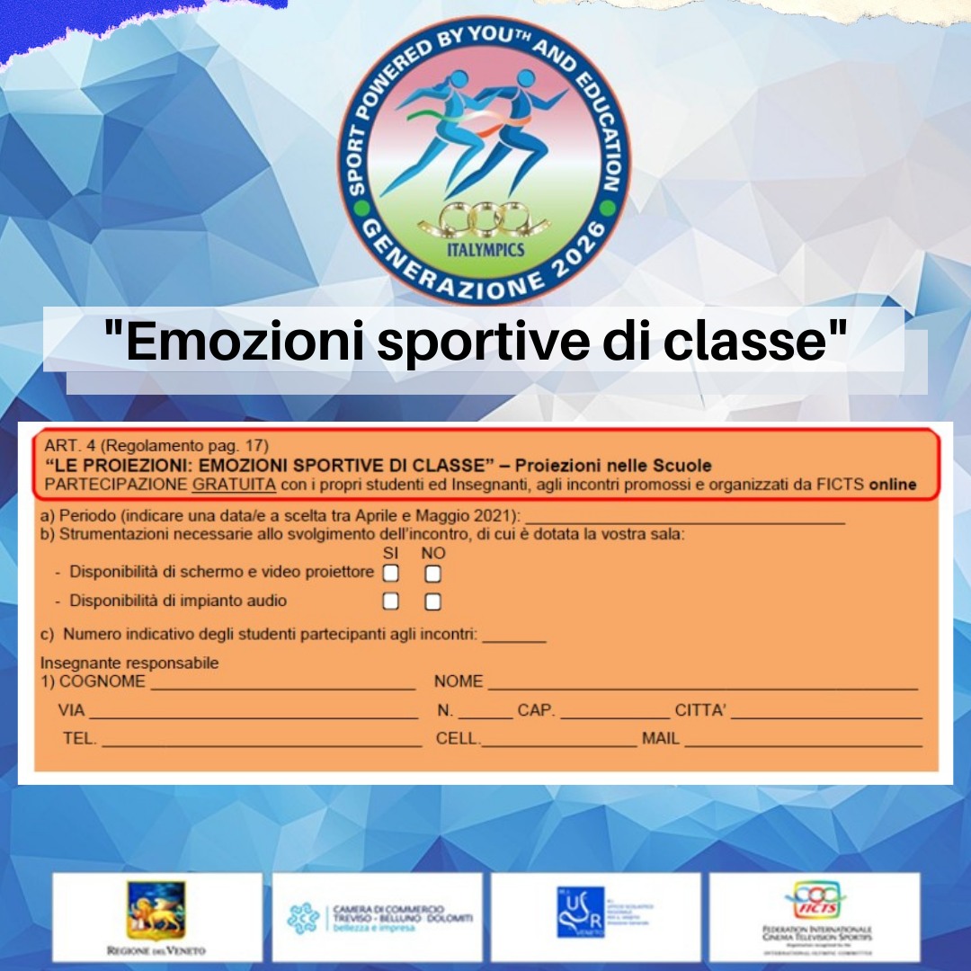 Classy Sporting Emotions | Generation 2026 ITALYMPICS