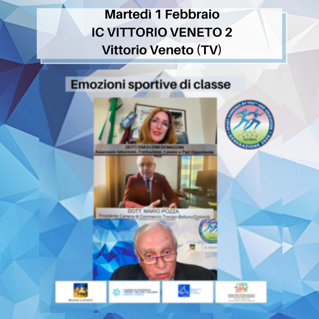 Sporting Class Emotions  | Generation 2026 starts and meets IC Vittorio Veneto 2 (TV)