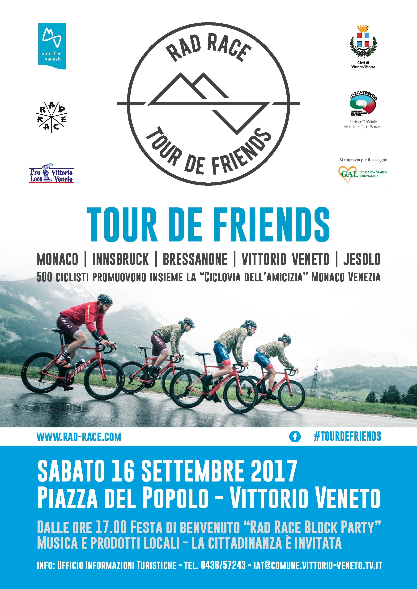 Rad Race- Tour de Friends 2017