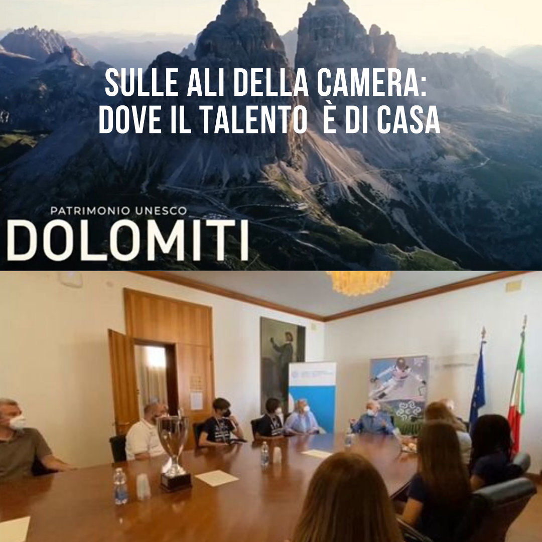 Filmvorführung – Auf den Flügeln der Kammer: Wo das Talent zu Hause ist auf der Konferenz Generazione 2026 mit der Delegation aus Treviso und FICTS-Präsident Prof. Franco Ascani