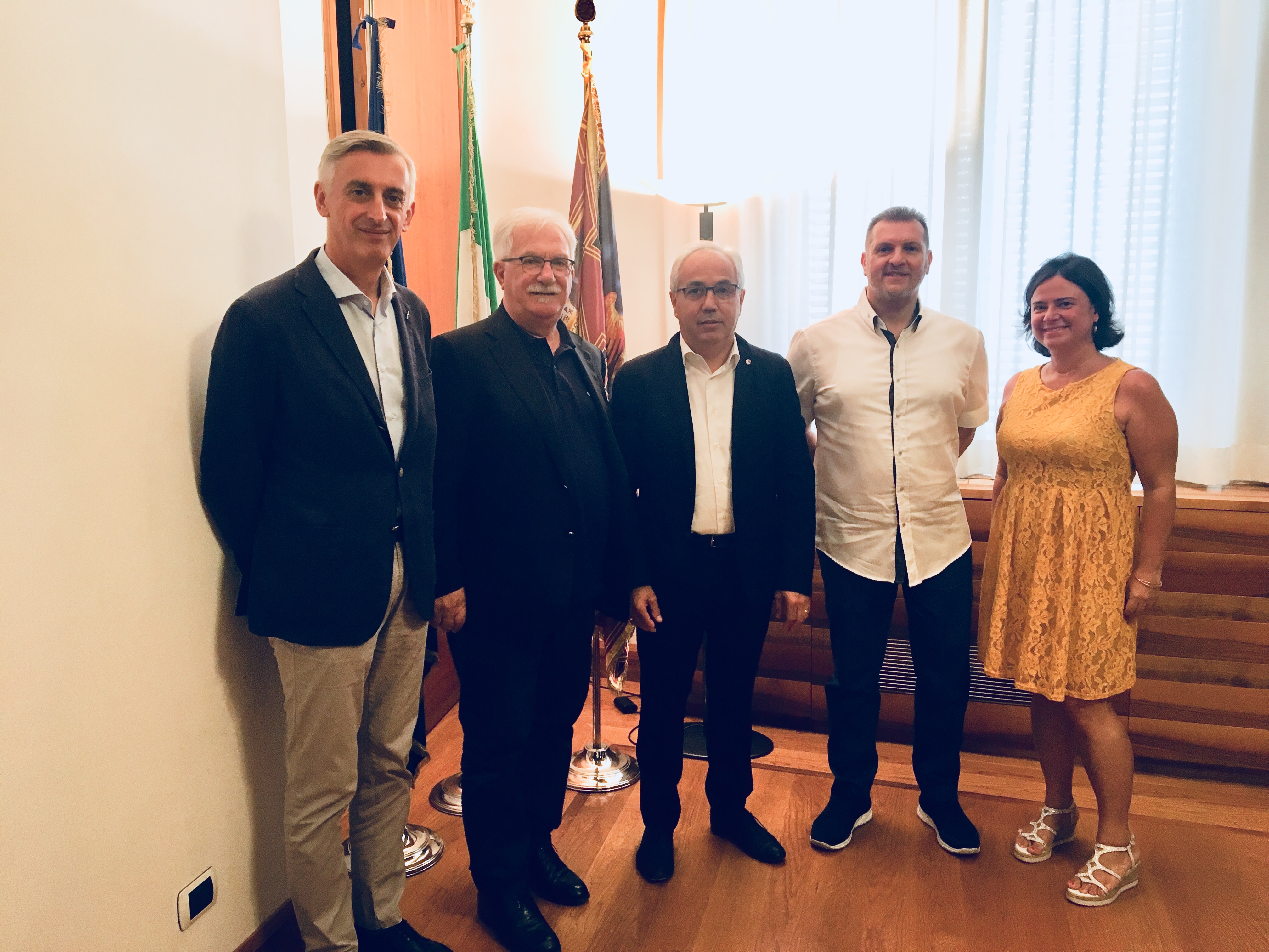 Il Presidente della Camera di Commercio Mario Pozza incontra Raffaele Bonanni per l’università digitale