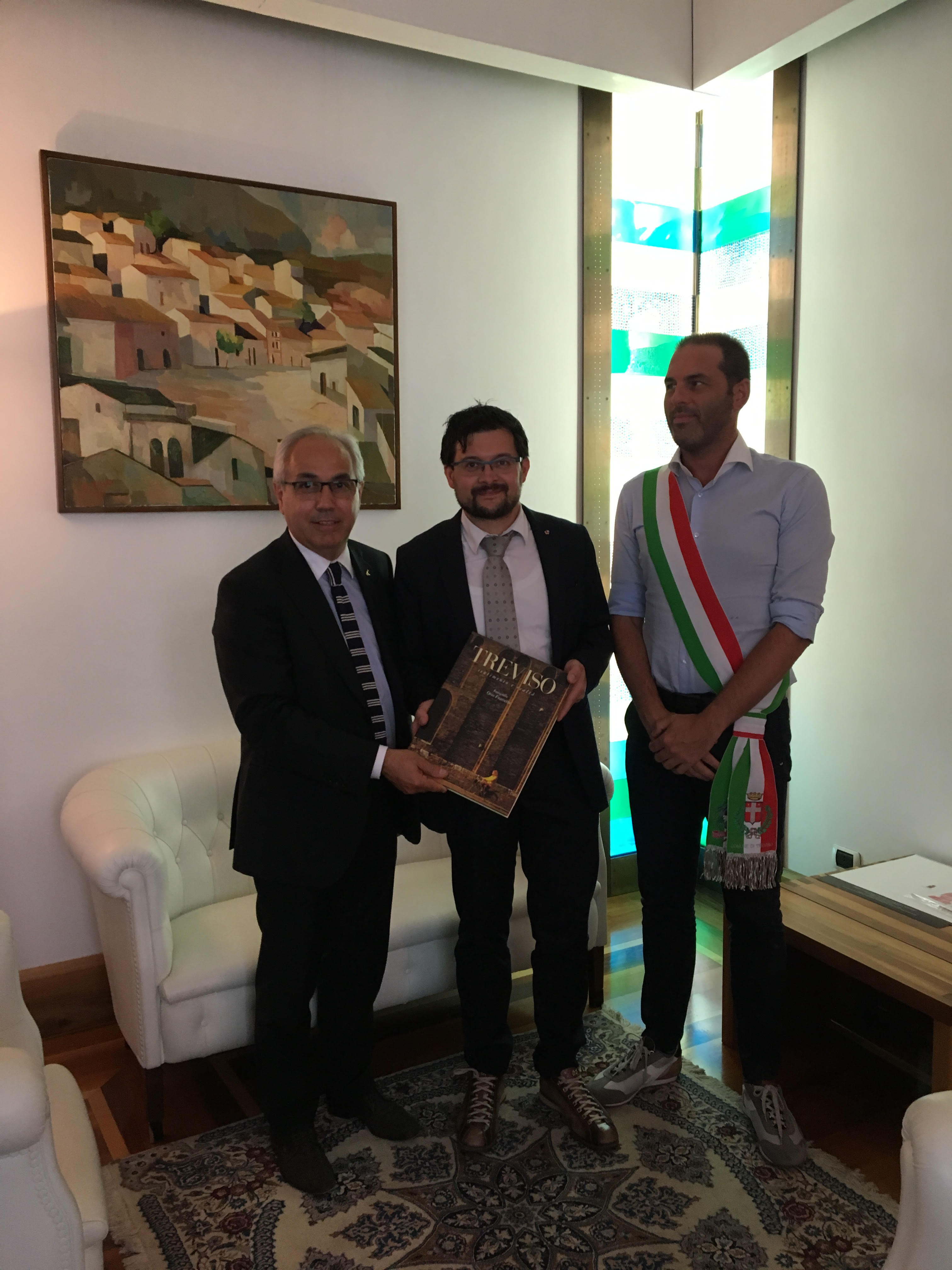 Pozza incontra il Presidente della Camera di Commercio Italo – Albanese