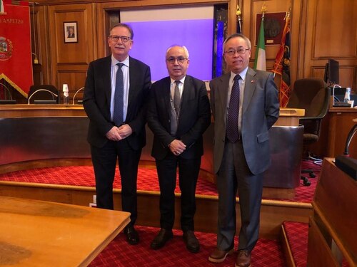 pozza e ambasciatore cinese