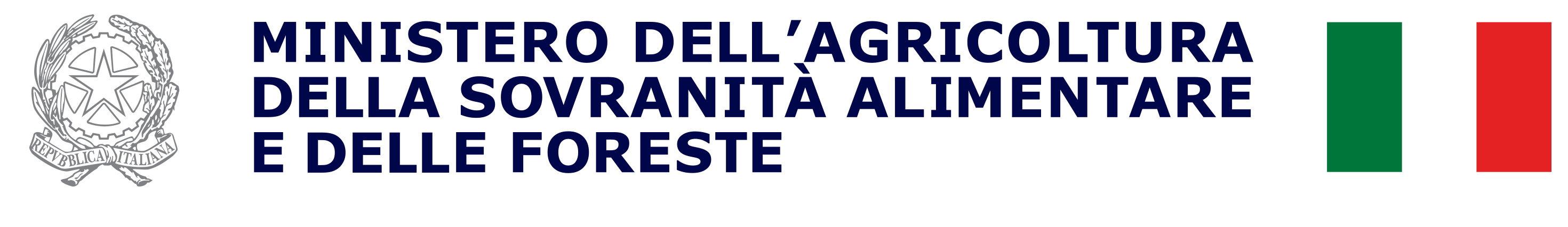 ministero dell'agricoltura, della sovranità alimentare e delle foreste logo