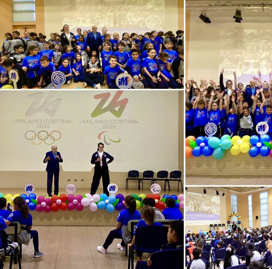 -2 years from the start of Milan Cortina 2026 first classroom lesson of the third edition of GenerAZIONE2026