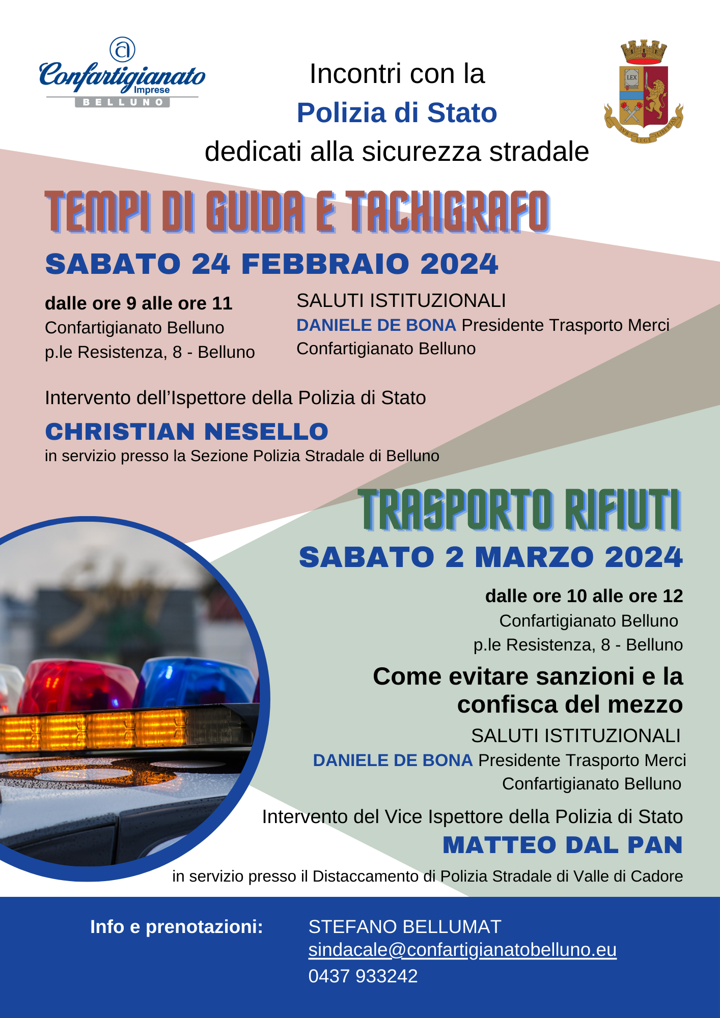 Tempi di guida e tachigrafo
