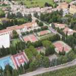 foto dall'alto del complesso degli Istituti Filippin foto dall'alto del complesso degli Istituti Filippin