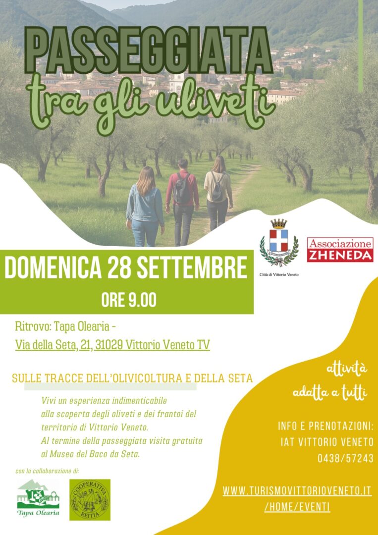 passegiata tra gli uliveti