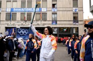 torcia olimpica tv 10