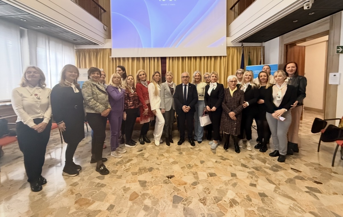 Visita della delegazione dell’Associazione delle Imprenditrici Nadezda Petrovic della città di Cacak Serbia