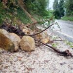 Caduta massi. messa in sicurezza dei versanti sulla SP 152 in località Arfanta a Tarzo