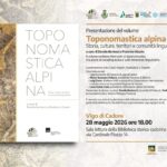 TopoPresentazione del volume toponomastica alpina il 28 maggio 2026 alle 18 a Vigo di Cadore Presentazione del volume toponomastica alpina il 28 maggio 2026 alle 18 a Vigo di Cadore
