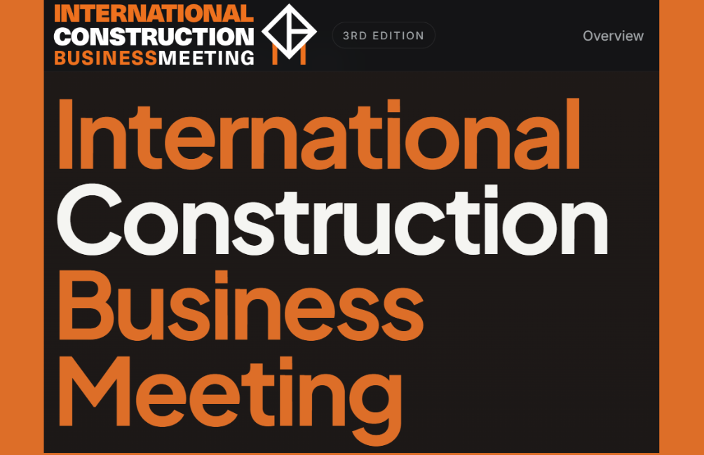 locandina evento ICBM Polonia - International Construction Business Meeting. 23 giugno 2026 locandina evento ICBM Polonia - International Construction Business Meeting. 23 giugno 2026