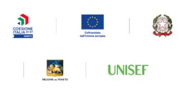 loghi Unisef-EU-Regione-Veneto