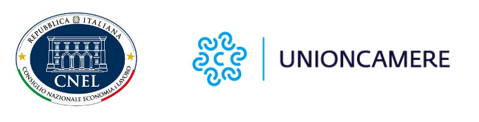 disposizione loghi CNEL e Unioncamere