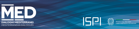 Disposizione loghi ISPI e MED Dialoghi Mediterranei