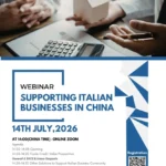 Locandina evento Webinar Supporting Italian Business in China - 14 Luglio 2026 online Locandina evento Webinar Supporting Italian Business in China - 14 Luglio 2026 online