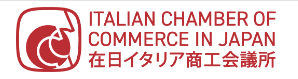 logo camera di commercio italiana in giappone